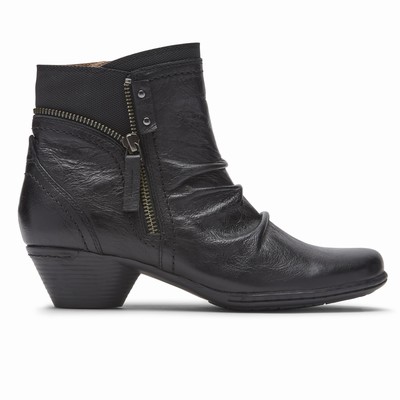 Botas Rockport Cobb Hill Laurelie Mulher Pretas PT-26108